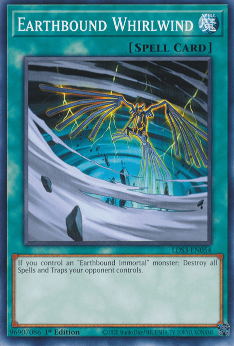 Earthbound Whirlwind [LDS3-EN054] Common (ONLINE ORDER ONLY)