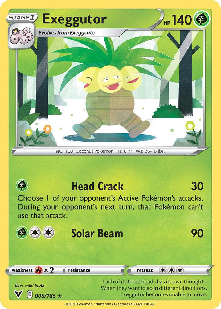 Exeggutor (005/185) [Sword & Shield: Vivid Voltage] (Online Only)