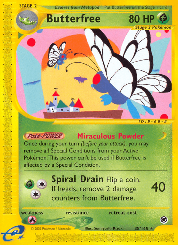 Butterfree (38/165) [Expedition: Base Set] (Online Only)