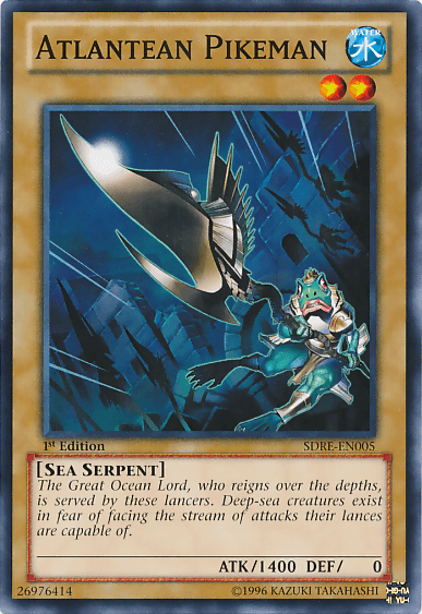 Atlantean Pikeman [SDRE-EN005] Common (ONLINE ORDER ONLY)