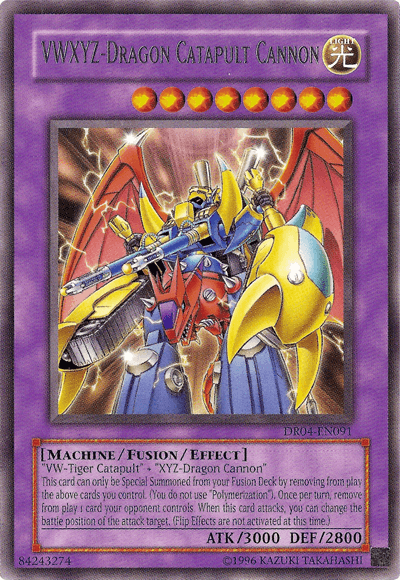 VWXYZ-Dragon Catapult Cannon [DR04-EN091] Rare (ONLINE ORDER ONLY)