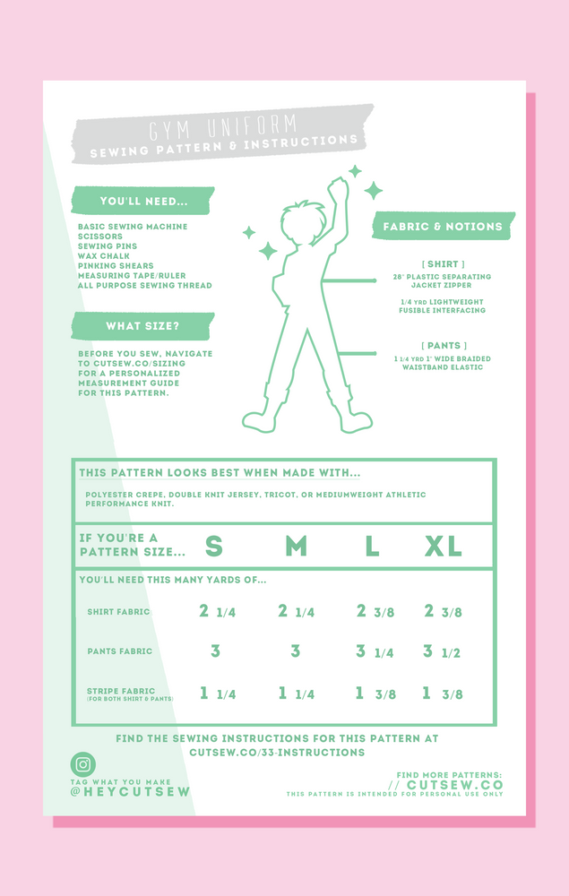 033 // GYM UNIFORM (ONLINE ORDER ONLY)