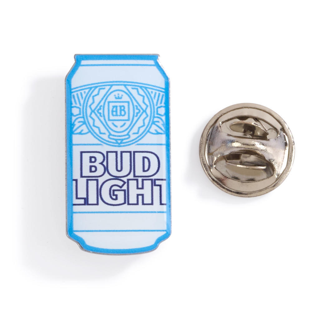 Bud Light Can Lapel Pin Blue and White Anheuser-Busch Product (Online Only)
