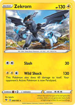 Zekrom (060/185) [Sword & Shield: Vivid Voltage] (Online Only)