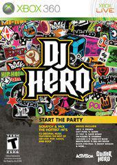 DJ Hero (game only) - Xbox 360 (ONLINE ORDER ONLY)