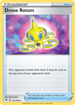 Drone Rotom (151/185) [Sword & Shield: Vivid Voltage] (Online Only)