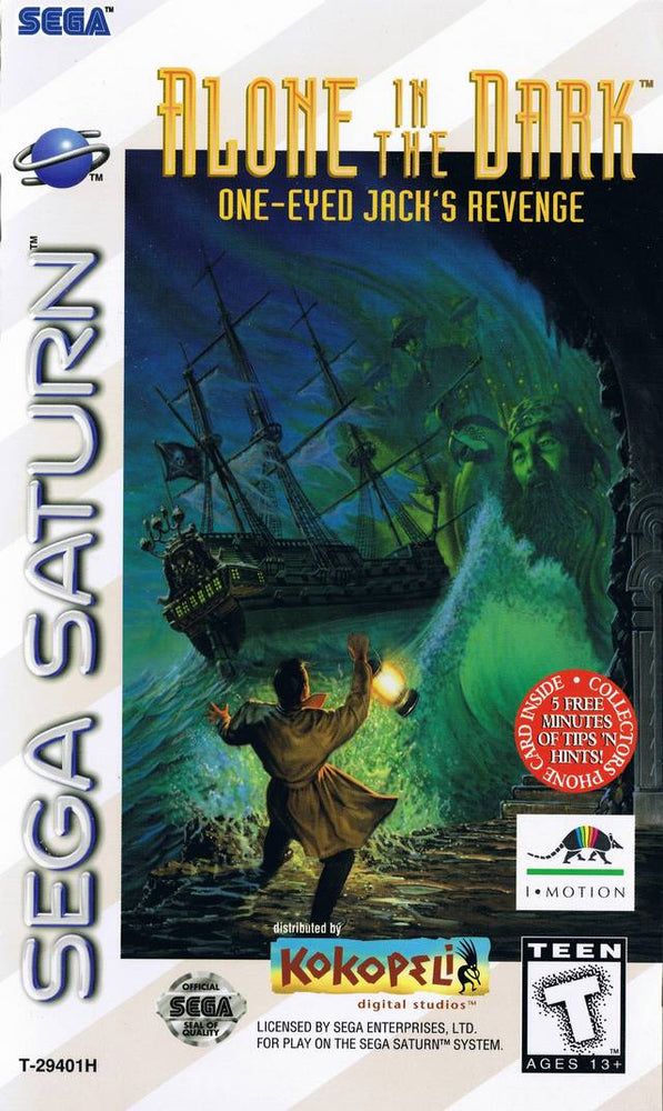 Alone in the Dark: One-Eyed Jack's Revenge (Sega Saturn) (ONLINE ORDER ONLY)