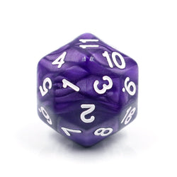 D30 Purple Pearl Single Die 30 Sided/s by HDdice / HengDadice (Online Only)