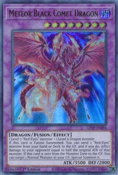 Meteor Black Comet Dragon [GFTP-EN096] Ultra Rare (ONLINE ORDER ONLY)