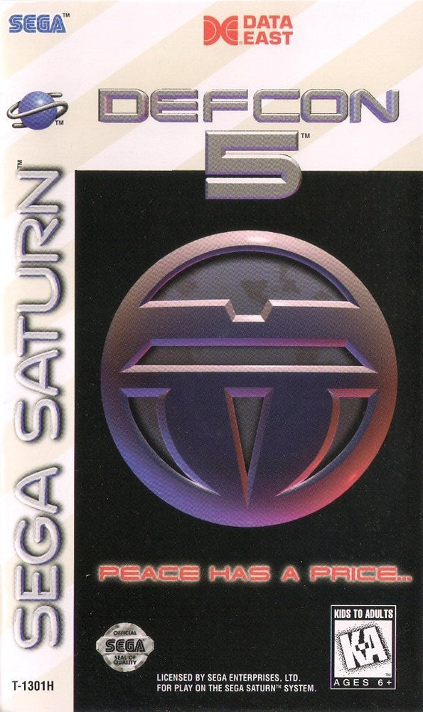 DEFCON 5 (Sega Saturn) (ONLINE ORDER ONLY)