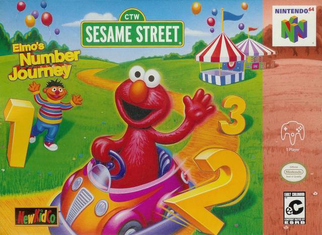 Elmo's Number Journey (Nintendo 64) (Online Order Only)