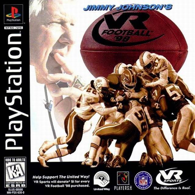 Jimmy Johnson's VR Football 98 (Playstation) (ONLINE ORDER ONLY)