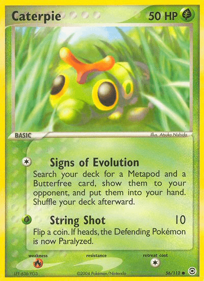 Caterpie (56/112) [EX: FireRed & LeafGreen] (Online Only)