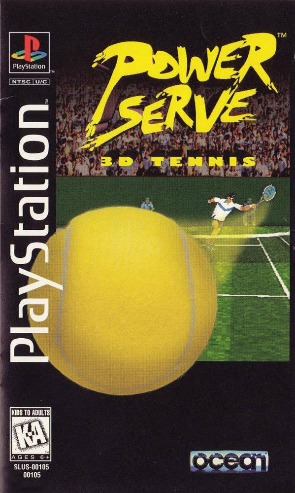 Power Serve 3D Tennis (Playstation) (ONLINE ORDER ONLY)