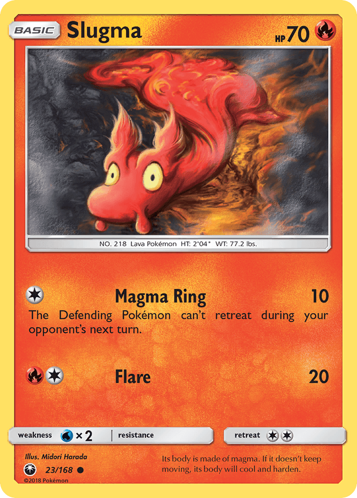 Slugma (23/168) [Sun & Moon: Celestial Storm] (Online Only)
