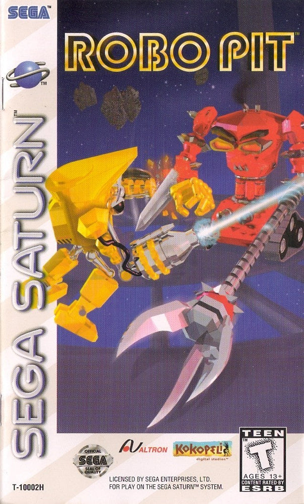 Robo Pit (Sega Saturn) (ONLINE ORDER ONLY)