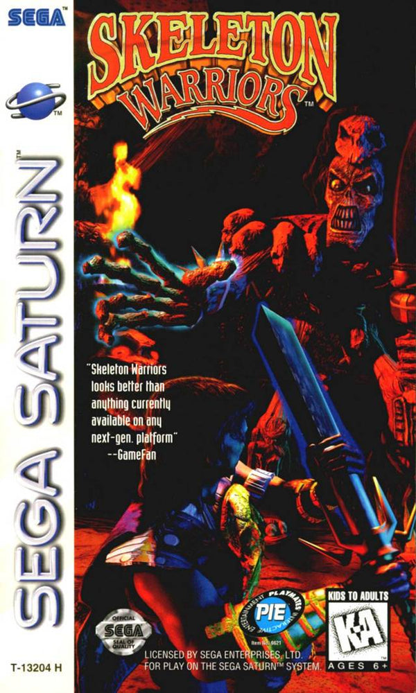 Skeleton Warriors (Sega Saturn) (ONLINE ORDER ONLY)