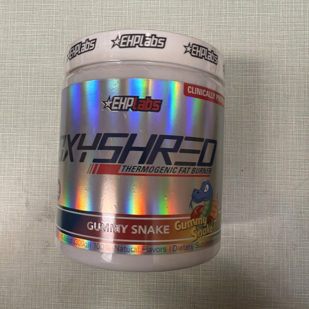 EHP Labs OxyShred Pre Workout Gummy Snake 60 Servings Energy Boost Drink. 06/27 (ONLINE ORDER ONLY)