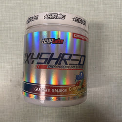 EHP Labs OxyShred Pre Workout Gummy Snake 60 Servings Energy Boost Drink. 06/27 (ONLINE ORDER ONLY)