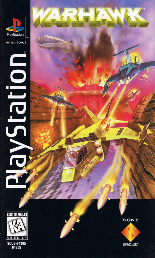 WarHawk (Long Box) (PlayStation) (ONLINE ORDER ONLY)