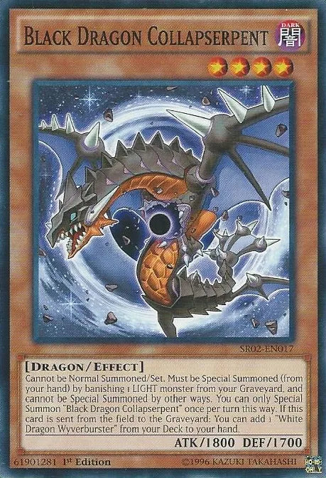 Black Dragon Collapserpent [SR02-EN017] Common