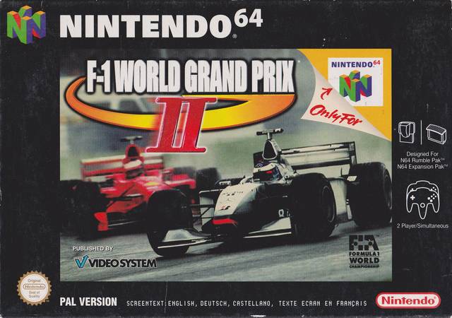 F-1 World Grand Prix II [European Import] (Nintendo 64) (Online Only)