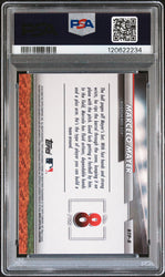 Graded 2024 Topps Bowman Marcelo Mayer #BTP8 Scouts Top 100 Rookie RC Baseball Card PSA 10 Gem Mint