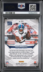 Graded 2024 Panini Phoenix Malik Nabers #221 Rookie RC Football Card PSA 6 Excellent (ONLINE ORDER ONLY)