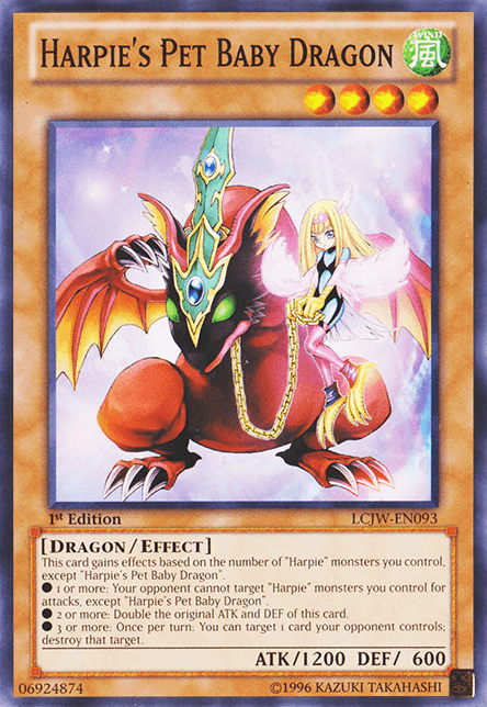 Harpie's Pet Baby Dragon [LCJW-EN093] Common (ONLINE ORDER ONLY)