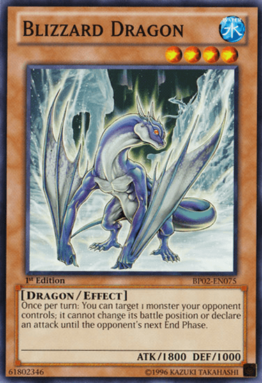 Blizzard Dragon [BP02-EN075] Common (ONLINE ORDER ONLY)