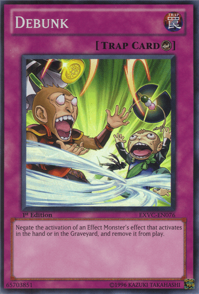Debunk [EXVC-EN076] Super Rare (ONLINE ORDER ONLY)