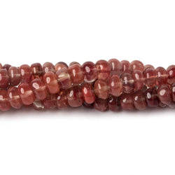 3.5-6mm Andesine plain rondelle beads 18 inch 166 pieces A (ONLINE ORDER ONLY)