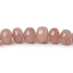 3.5-9mm Strawberry Quartz plain rondelles 18 inch 116 beads AA (ONLINE ORDER ONLY)
