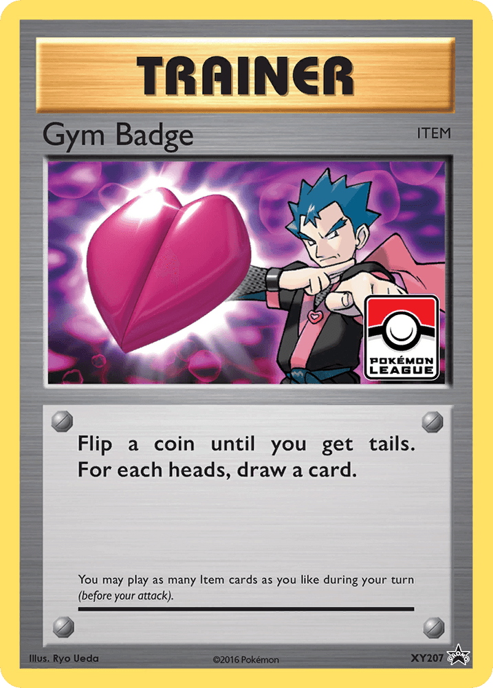 Gym Badge (XY207) (Koga) [XY: Black Star Promos] (Online Only)