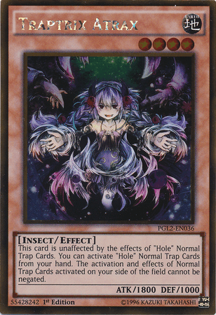 Traptrix Atrax [PGL2-EN036] Gold Rare (ONLINE ORDER ONLY)
