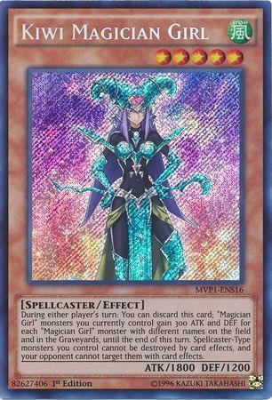 Kiwi Magician Girl [MVP1-ENS16] Secret Rare (ONLINE ORDER ONLY)