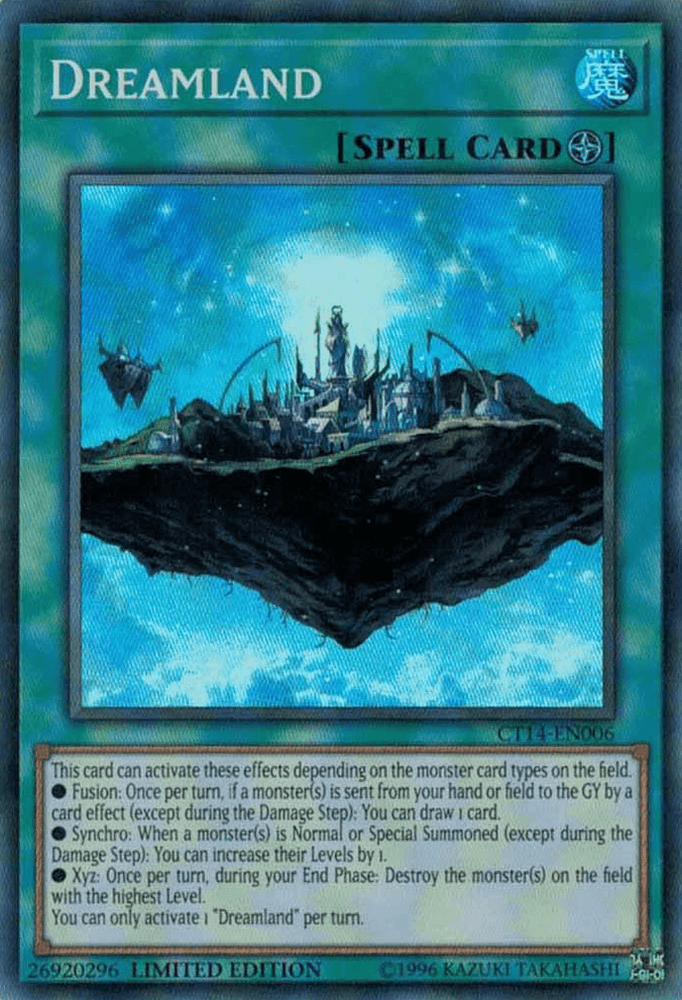 Dreamland [CT14-EN006] Super Rare (ONLINE ORDER ONLY)