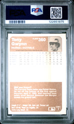 Graded 1983 Fleer Tony Gwynn #360 Rookie RC Baseball Card PSA 7 Near Mint (ONLINE ORDER ONLY)