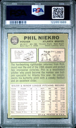Graded 1967 Topps Phil Niekro #456 Baseball Card PSA 4 Very Good