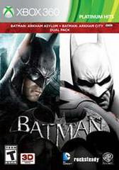 Batman: Arkham Asylum and Batman: Arkham City Dual Pack - Xbox 360 (ONLINE ORDER ONLY)
