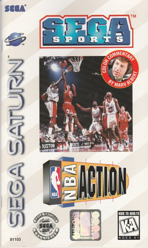 NBA Action (Sega Saturn) (ONLINE ORDER ONLY)