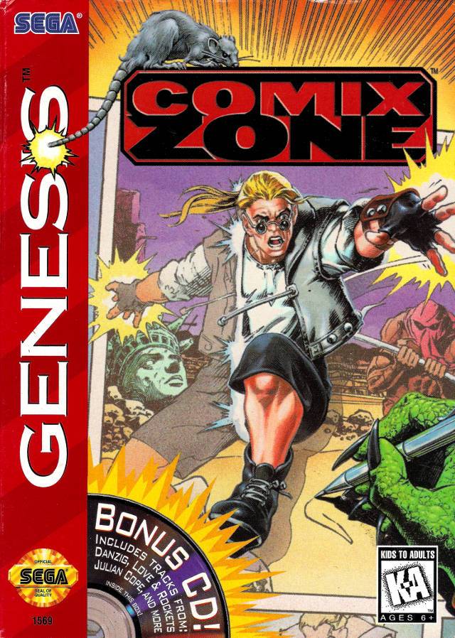 Comix Zone (Sega Genesis) (ONLINE ORDER ONLY)