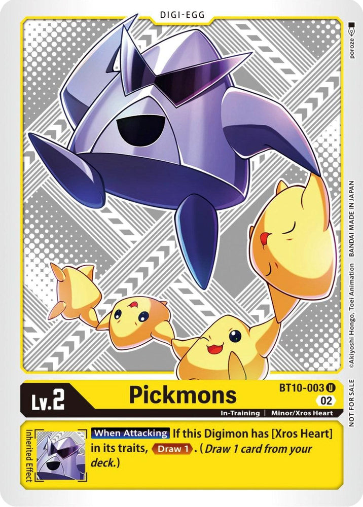 Pickmons [BT10-003] (Winner Pack Dimensional Phase) [Xros Encounter Promos] (ONLINE ORDER ONLY)
