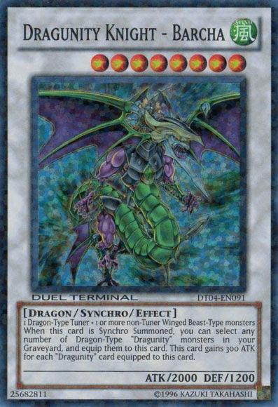 Dragunity Knight - Barcha [DT04-EN091] Super Rare (ONLINE ORDER ONLY)
