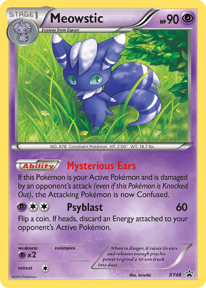 Meowstic (XY48) [XY: Black Star Promos] (Online Only)