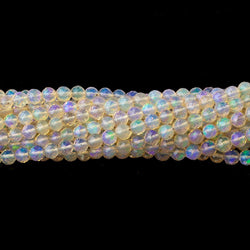 3.5mm Ethiopian Opal micro faceted round beads 17 inch 123 pieces AAA (ONLINE ORDER ONLY)