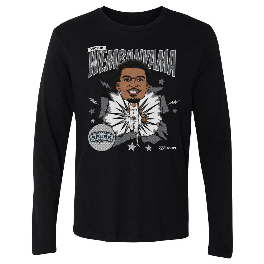 Victor Wembanyama San Antonio Spurs Caricature WHT (ONLINE ORDER ONLY)