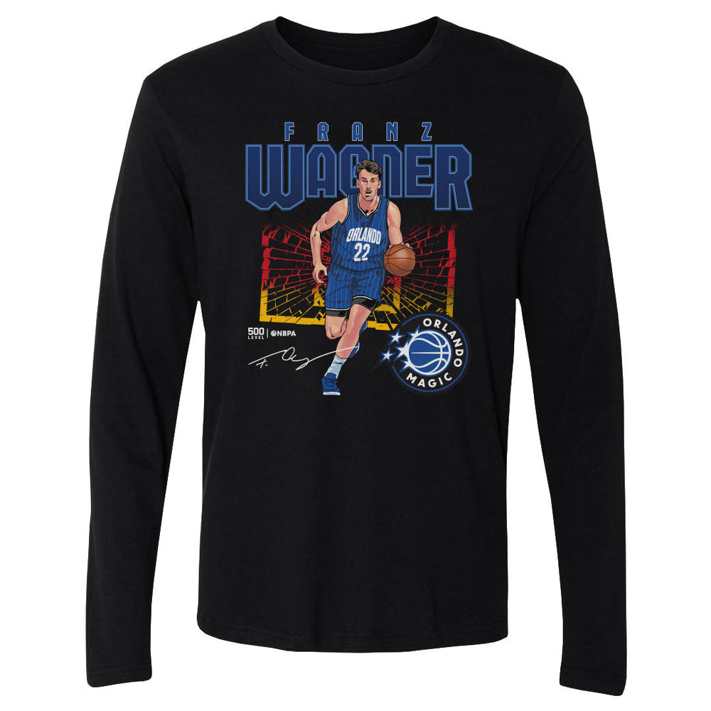 Franz Wagner Orlando Magic Shattered Flag WHT (ONLINE ORDER ONLY)