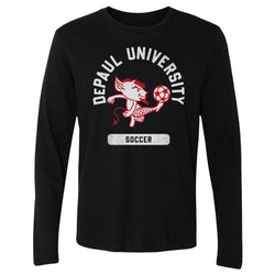 DePaul Blue Demons Mascot Soccer WHT (ONLINE ORDER ONLY)