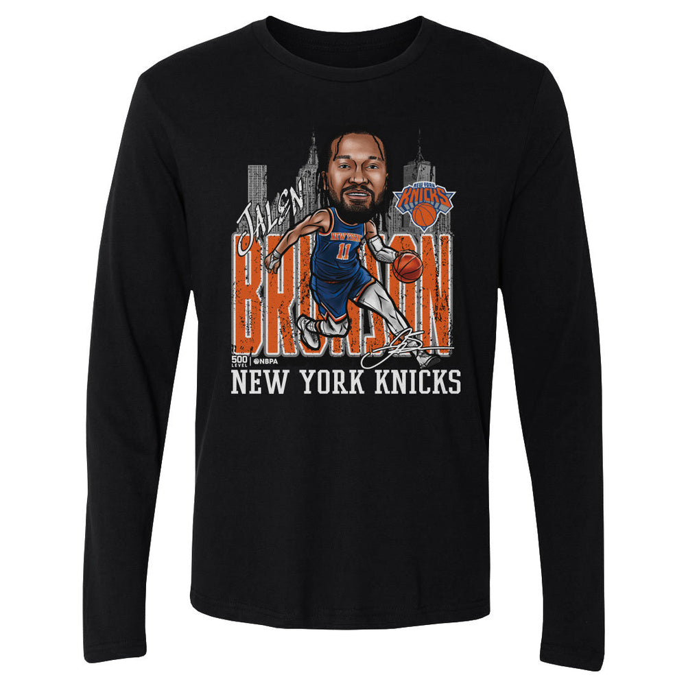 Jalen Brunson New York Knicks Cartoon City Cartoon WHT (ONLINE ORDER ONLY)